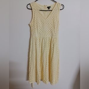 Ann Taylor Factory Yellow Dress